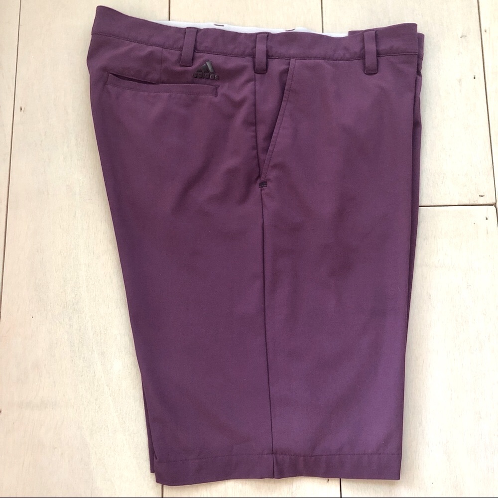 Adidas Golf Shorts- Plum color. Men’s Sz 35